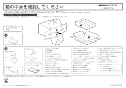 箱の中身を確認してください