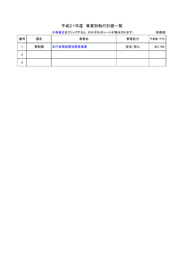 予算執行計画（実績）(H22.4.13)