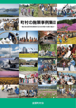 「町村の施策事例集Ⅱ」（はじめに、目次、北海道、東北