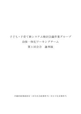 第1回幼保議事録 （PDF形式：385KB）