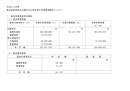 平成22年度基金執行状況（PDF：496KB）