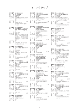 3．スクラップ