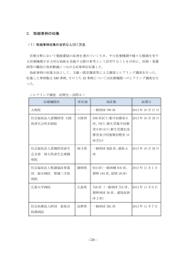 3. 取組事例の収集