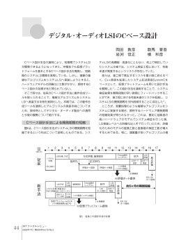 デジタル・オーディオLSIのCベース設計
