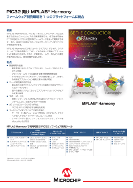 PIC32 向け MPLAB ® Harmony