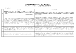 「大阪市女性の活躍促進アクションプラン（案）」に対する パブリック