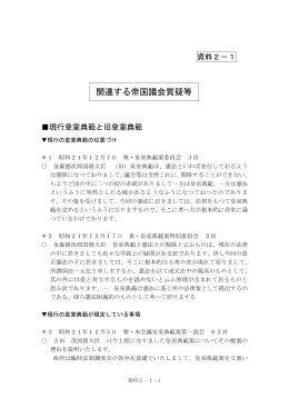 関連する帝国議会質疑等