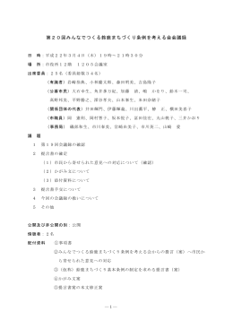 第20回会議録(PDF/243KB)