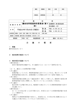 20110725議会改革推進特別委員会