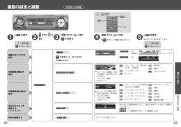 画面の設定と調整 - Panasonic