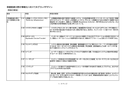 保健医療分野の情報化に向けてのグランドデザイン