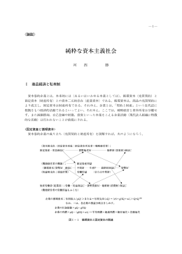 純粋な資本主義社会 - 北海学園大学経済学部