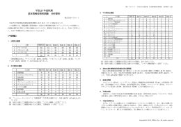 平成27 年度秋期 基本情報技術者試験 分析資料