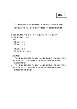 資料 1 - 内閣府