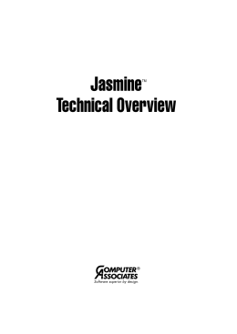 Jasmine Technical Overview
