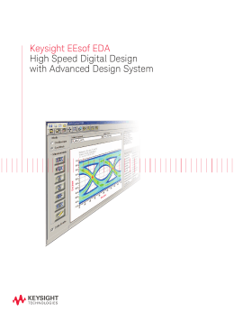 High Speed Digital Design with Advanced Design System