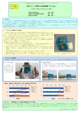 力のイメージを育てる力表示器「Fi-Cube」