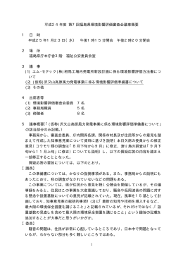 議事概要 [PDFファイル／17KB]