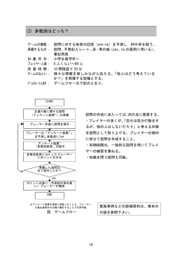 (2) 多数派はどっち？