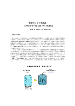 構造的分子計算理論