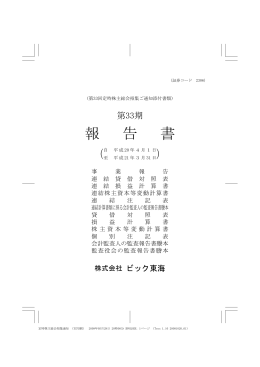 第33期報告書