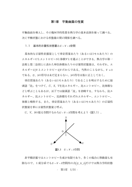 第1章 平衡曲面の性質