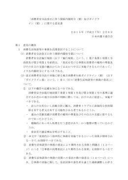 意見書全文 - 日本弁護士連合会