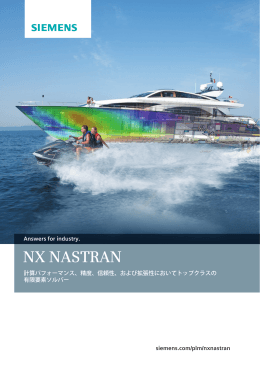 NX NASTRAN - Siemens PLM Software