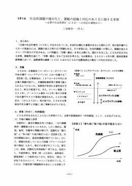 認識と対応のあり方に関する考察