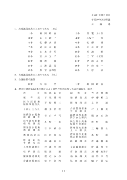 &minus;11&minus; 平成21年12月10日 午前10時00分開議 於 議 場 1