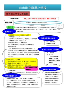 日出町立藤原小学校 - 大分県教育委員会