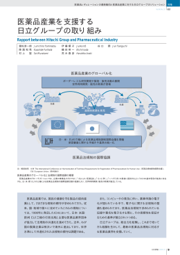 日立評論2004年10月号 : 医薬品産業を支援する日立グループの取り組み