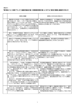 （様式4） 「第5期はつらつ長寿プラン21（高齢者福祉計画・介護保険事業