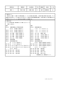 授業科目名 開講年度 担当教員名 学年 開講期 単位数 必・選 国語 Ⅱ