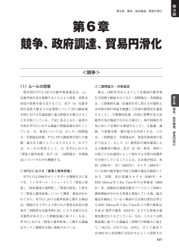 第6章 競争、政府調達、貿易円滑化（PDF形式：521KB）