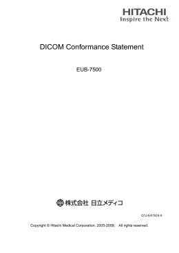 EZU-FC9 DICOM Comformance Statement
