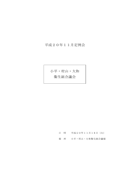 平成20年11月定例会会議録［ PDFファイル］