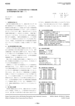 日本建築学会大会学術講演梗概集環境工学、2004