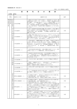 ② - 大学設置室