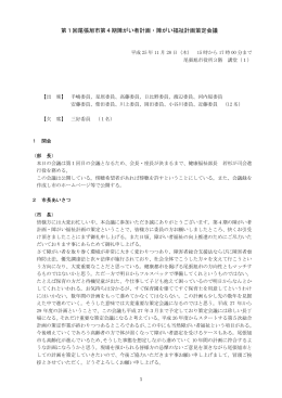 第1回会議（11月28日開催）会議録（PDF：357KB）