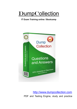 Exam - DumpCollection