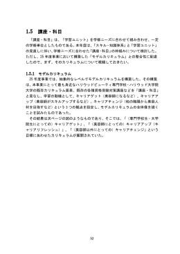 平成26年度事業終了時における講座・科目