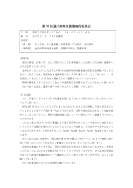 第38回委員会会議録（PDF：334KB）