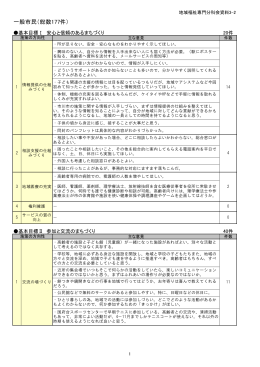 分科会資料3-2 市民意向調査 自由回答まとめ