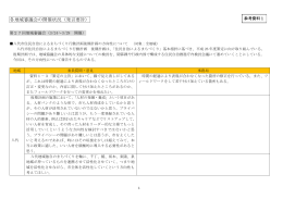 各地域審議会の開催状況（発言要旨）