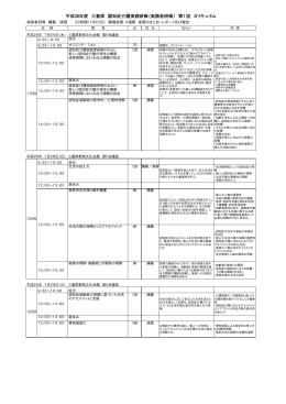 平成26年度 三重県 認知症介護実践研修（実践者研修） 第1回