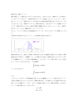 確率行列、確率ベクトル 確率空間という言葉があるのかどうか知りません