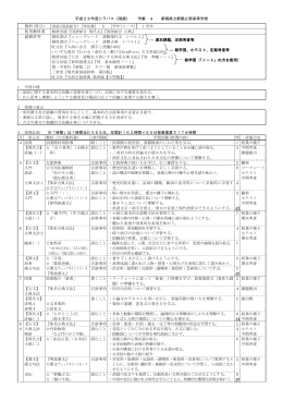 Taro-  H26国語総合 シラバス.jtd