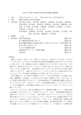 議事録（PDF：263KB）