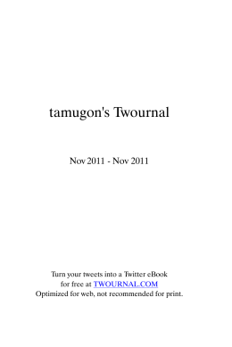 View PDF - Twournal